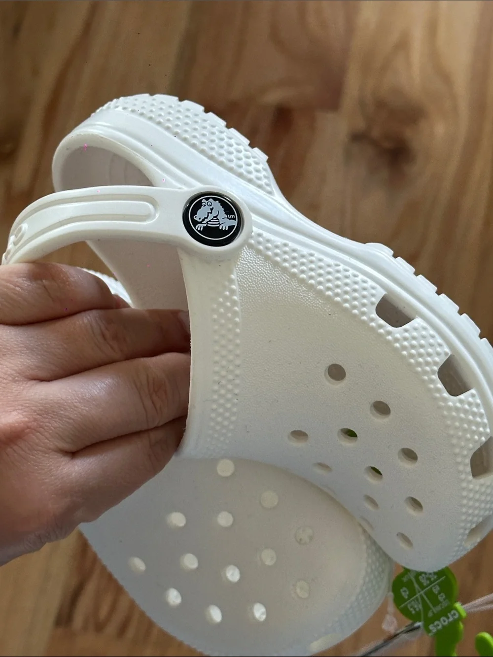 CROCS Kids' Classic Clog in White